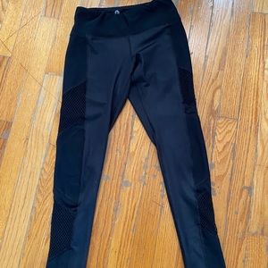Black workout leggings